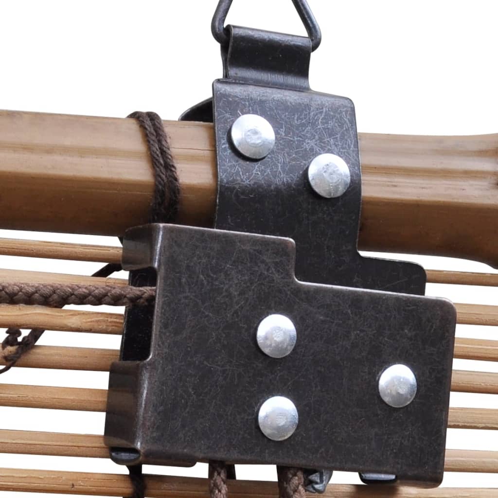 Tende a Rullo in Bambù Marrone 120x220 cm - homemem39