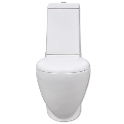Set Toilette e Bidè in Ceramica Bianca - homemem39
