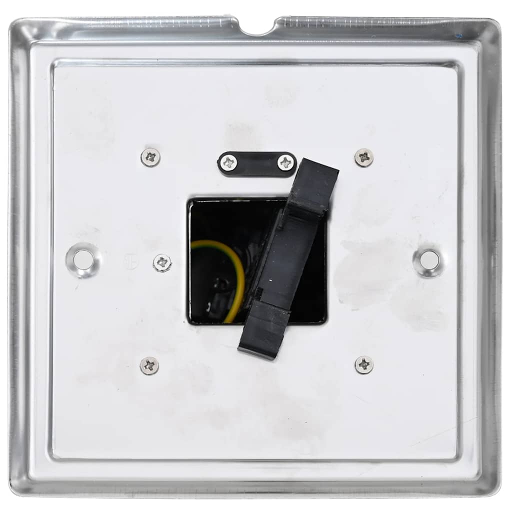 Presa Elettrica da Giardino a Pilastro Acciaio Inox con Timer - homemem39