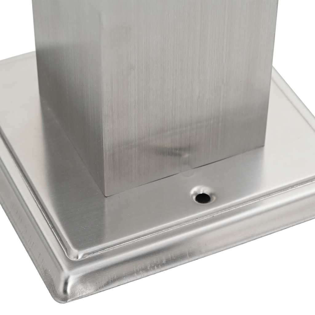 Presa Elettrica da Giardino a Pilastro Acciaio Inox con Timer - homemem39