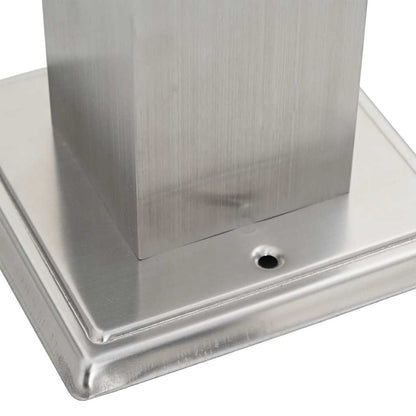 Presa Elettrica da Giardino a Pilastro Acciaio Inox con Timer - homemem39