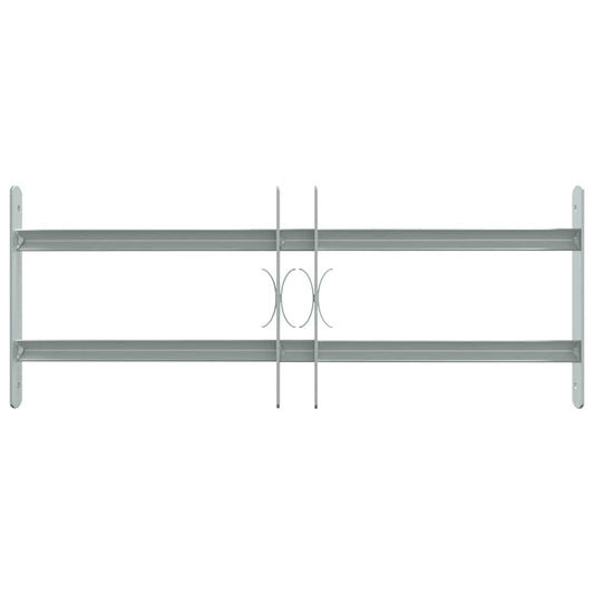 Grate per Finestre Regolabili 2 Barre Trasversali 500-650 mm