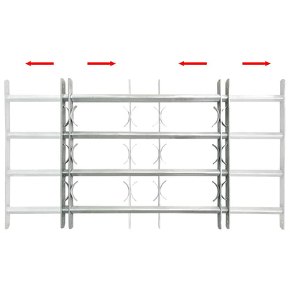 Adjustable Window Grates 4 Cross Bars 500-650 mm