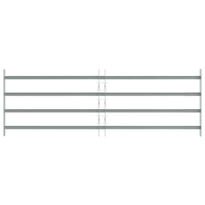 Grate per Finestre Regolabili 4 Barre Trasversali 1000-1500 mm