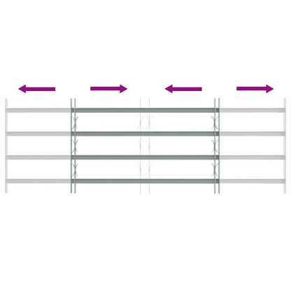 Grate per Finestre Regolabili 4 Barre Trasversali 1000-1500 mm