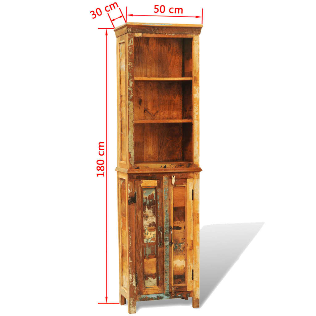 Libreria in Legno Massello di Recupero Vintage | homemem39