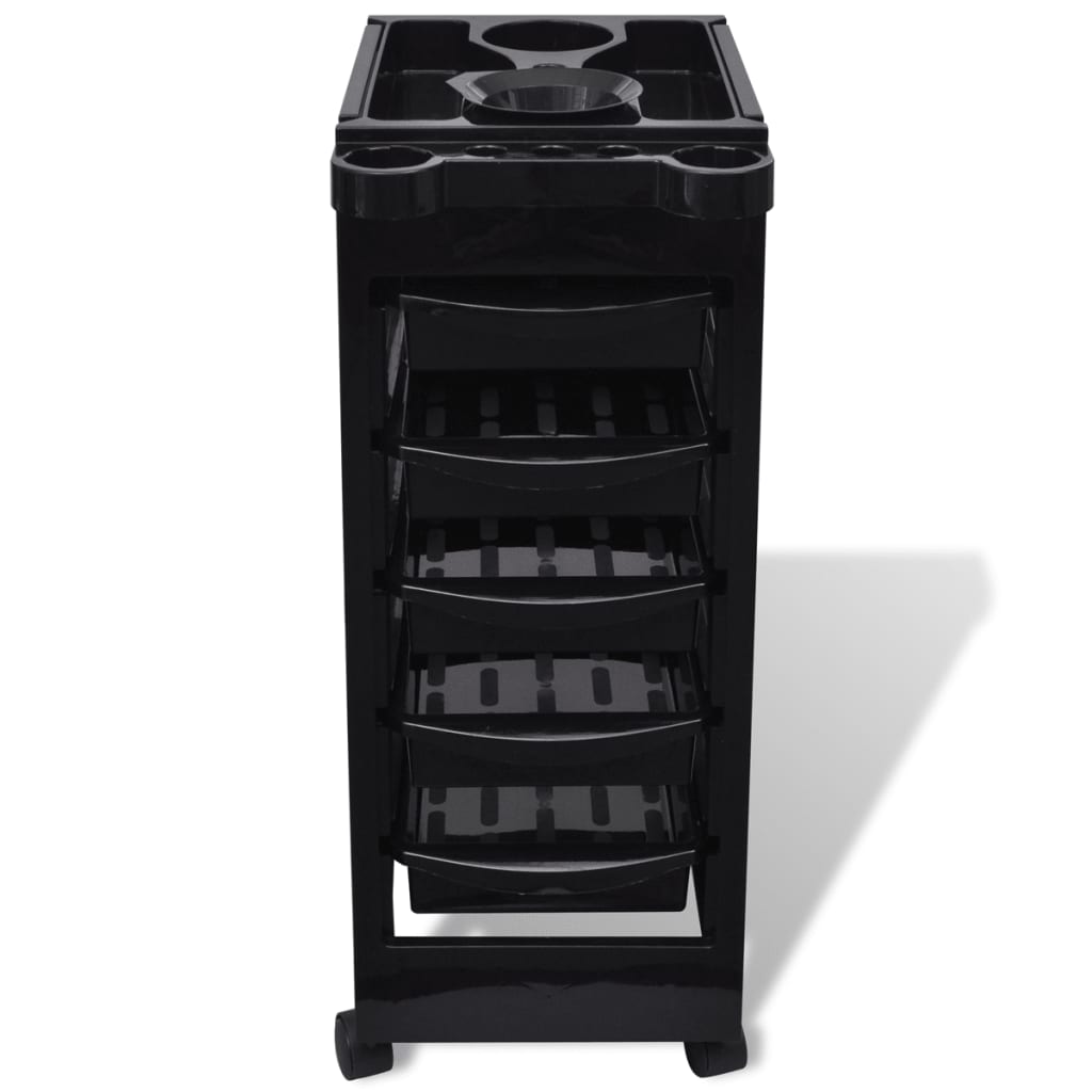 Trolley Portautensili Parrucchiere in Plastica con Ruote | homemem39