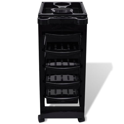 Trolley Portautensili Parrucchiere in Plastica con Ruote | homemem39
