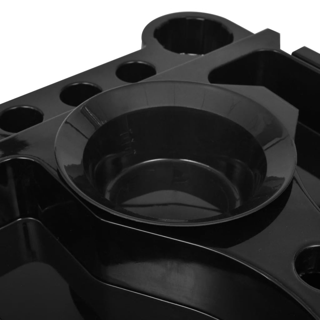 Trolley Portautensili Parrucchiere in Plastica con Ruote - homemem39