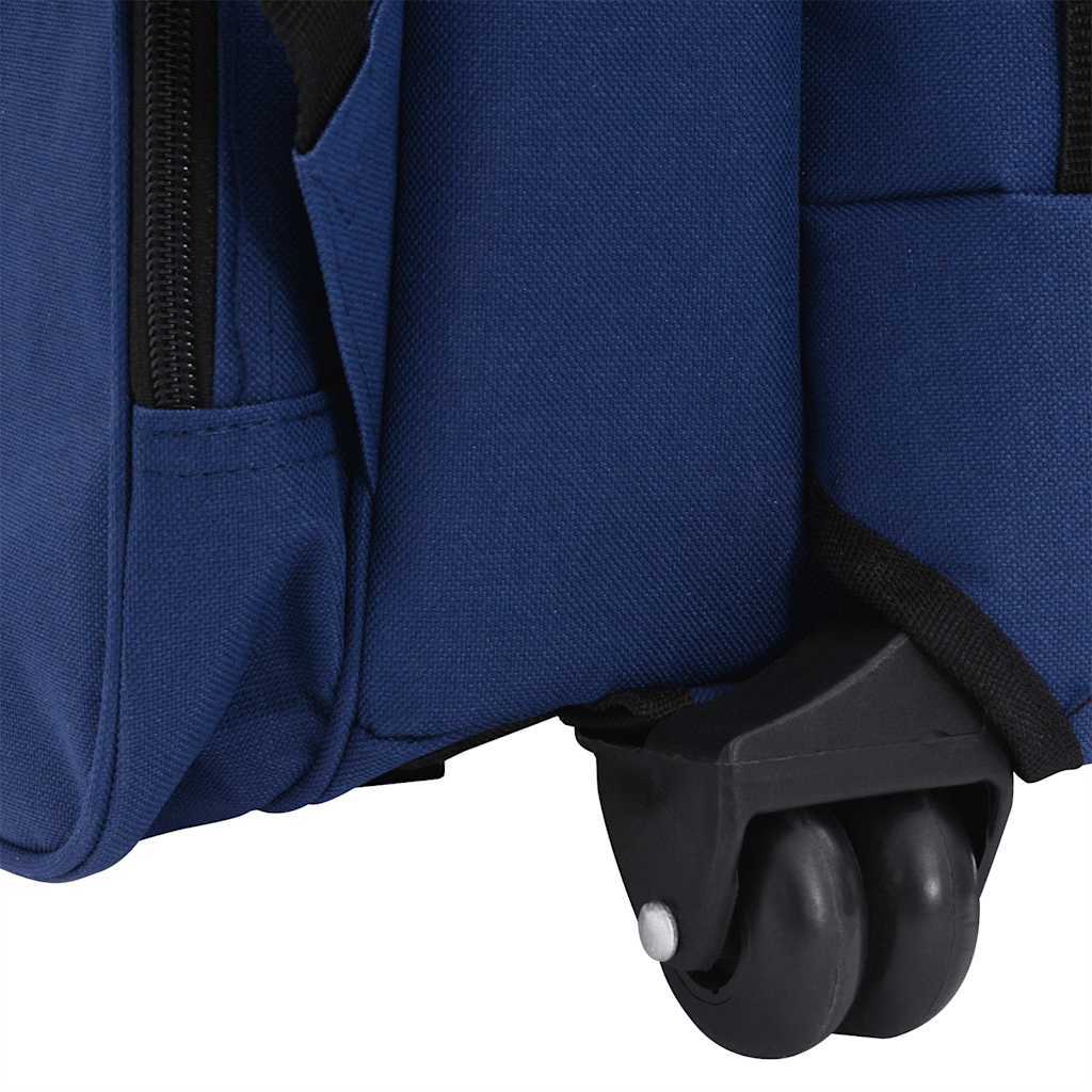 Trolley Trasportino per Animali Pieghevole Multifunzione Blu - homemem39