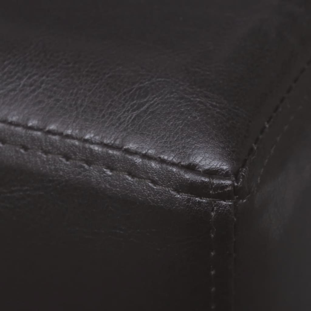 Panca 139,5 cm Marrone Scuro in Similpelle | homemem39