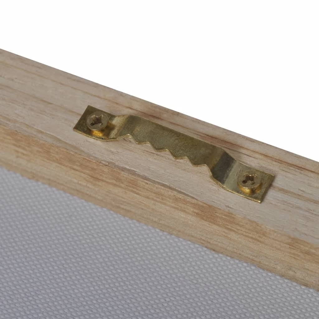 Stampa su Tela da Muro Spiaggia di Sabbia con Amaca 100x50 cm - homemem39