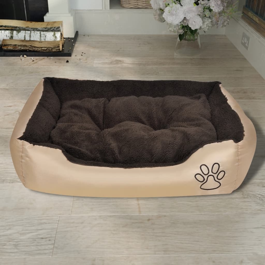 Letto Caldo per Cani con Cuscino Imbottito L - homemem39