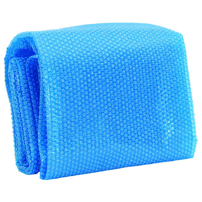 Telo Copripiscina Solare Copertura Rotonda PE 488 cm Blu | homemem39