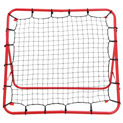 Rete a Rimbalzo da Calcio Regolabile 100 x 100 cm | homemem39
