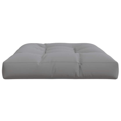 Cuscino per Pallet 120 x 80 x 12 cm Grigio in Tessuto | homemem39