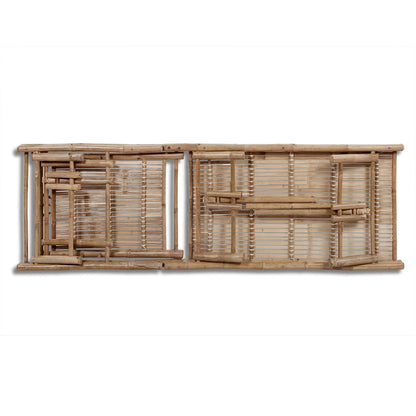 Lettino Prendisole in Bambù - homemem39