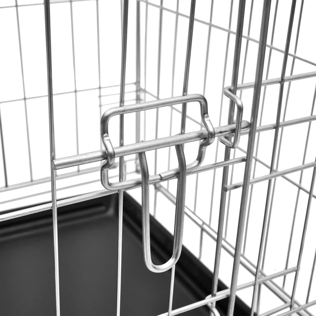Gabbia di Trasporto Pieghevole per Cani XXL - homemem39