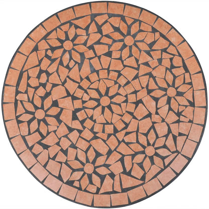 Tavolo da Bistrot Terracotta 60 cm a Mosaico | homemem39