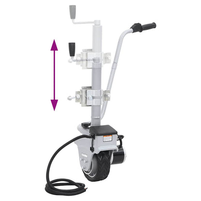 Puleggia Tenditrice Motorizzata in Alluminio Rimorchio 12V 350W | homemem39