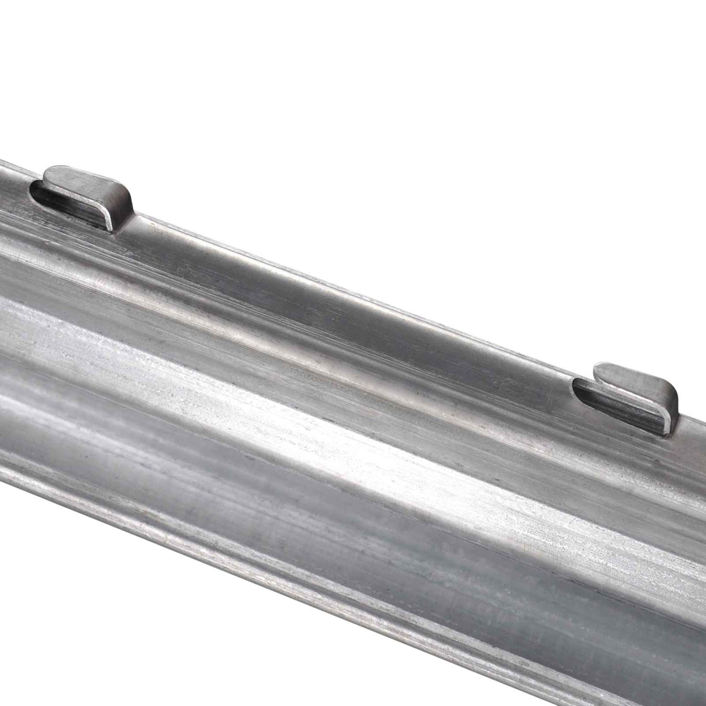 Palo della recinzione 10 pcs Argento 200 cm Acciaio | homemem39