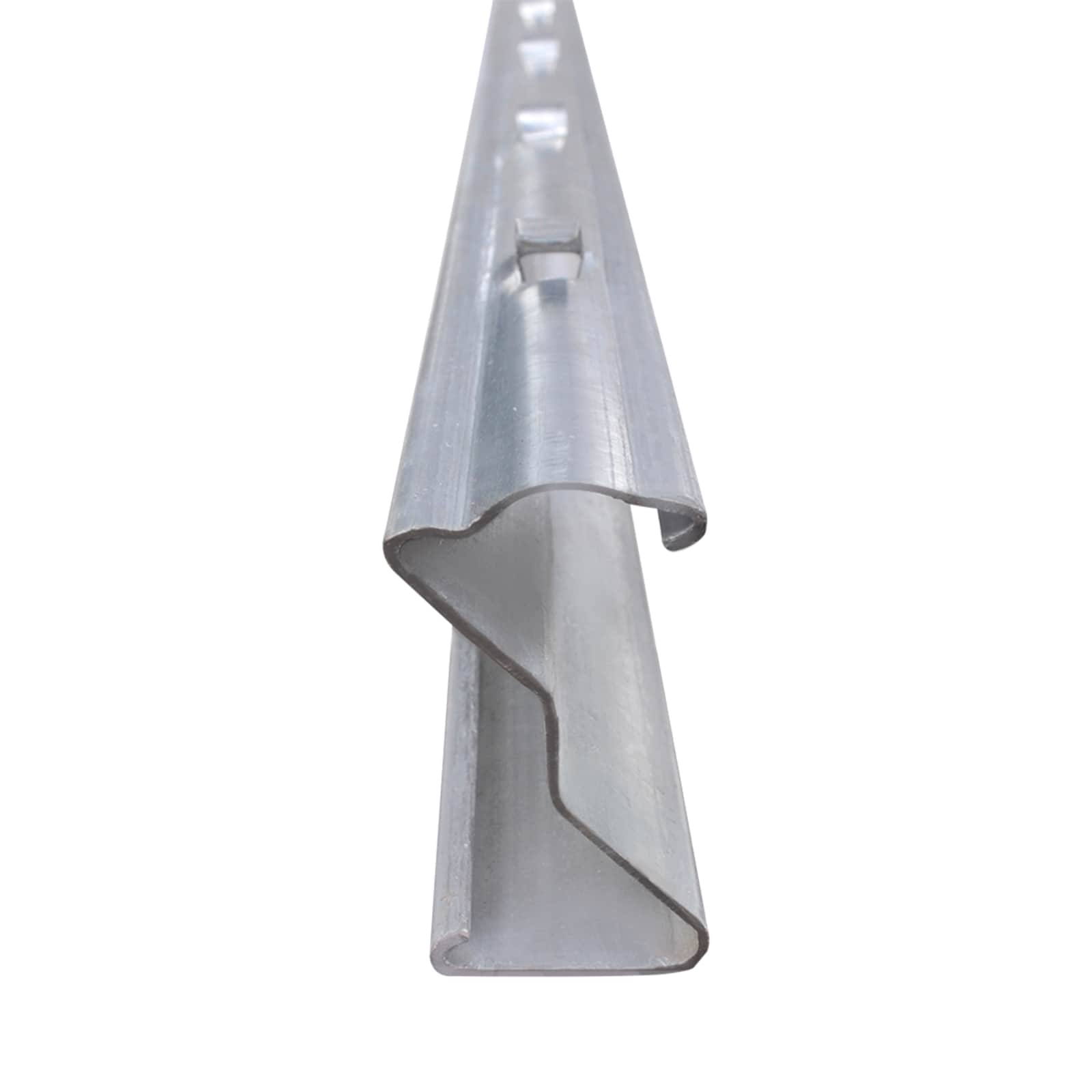 Palo della recinzione 10 pcs Argento 200 cm Acciaio | homemem39