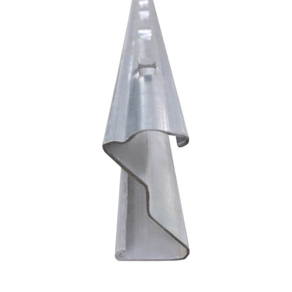 Palo della recinzione 10 pcs Argento 200 cm Acciaio | homemem39