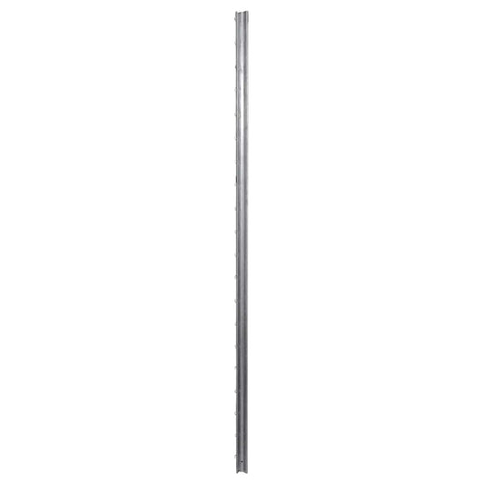 Palo della recinzione 10 pcs Argento 200 cm Acciaio | homemem39