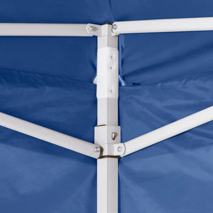 Tenda Pieghevole Blu 3 x 3 m con 4 Pareti | homemem39