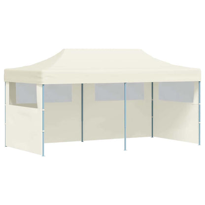 Tenda per Feste Pop-Up Pieghevole Crema 3 x 6 m