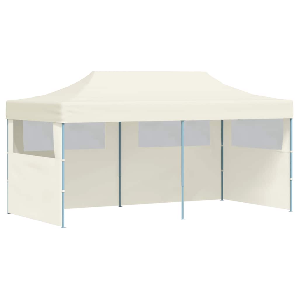 Tenda per Feste Pop-Up Pieghevole Crema 3 x 6 m - homemem39