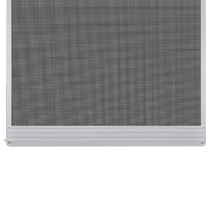Schermo Insetti a Battente Bianco e Nero 100 x 215 cm | homemem39