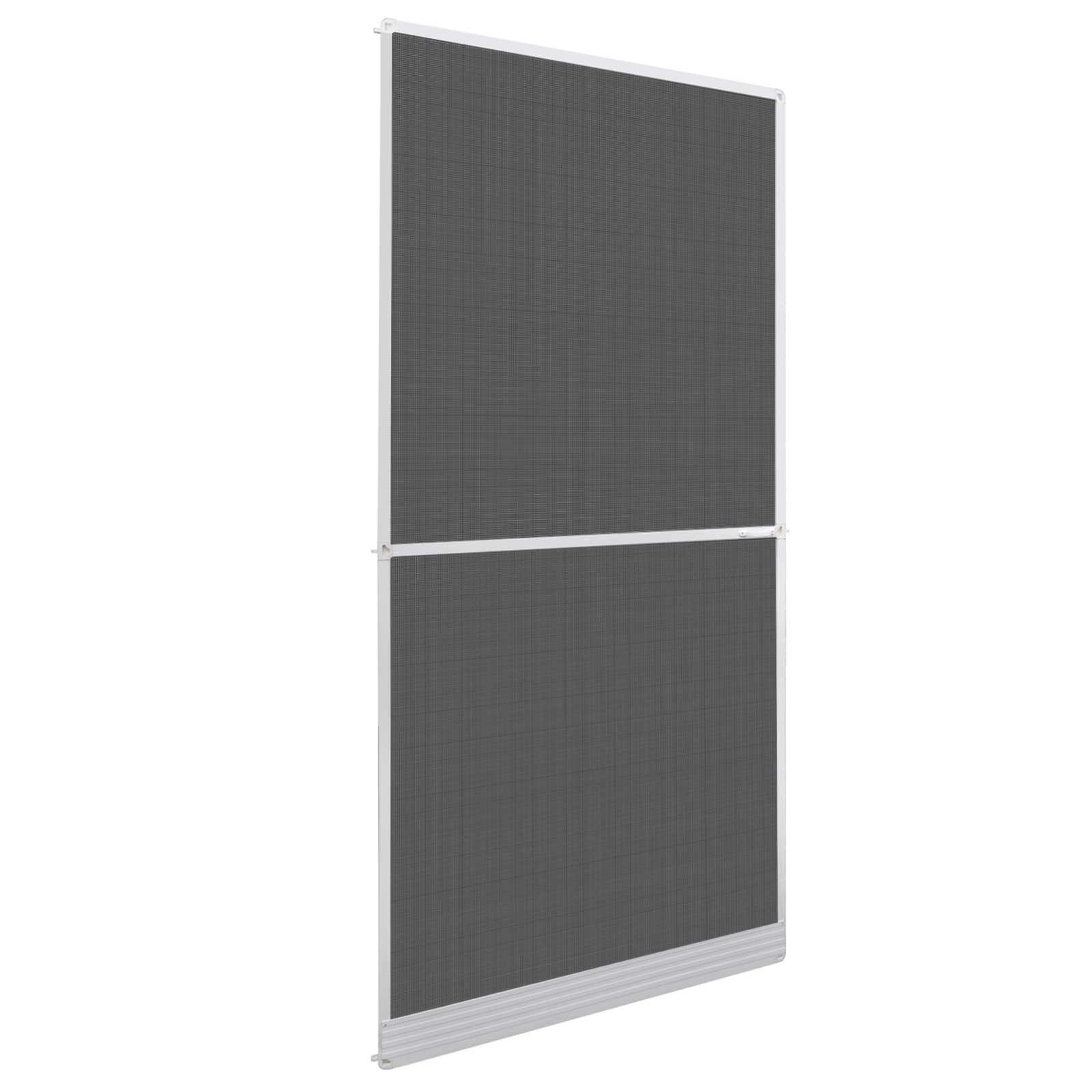 Schermo Insetti a Battente Bianco e Nero 100 x 215 cm | homemem39
