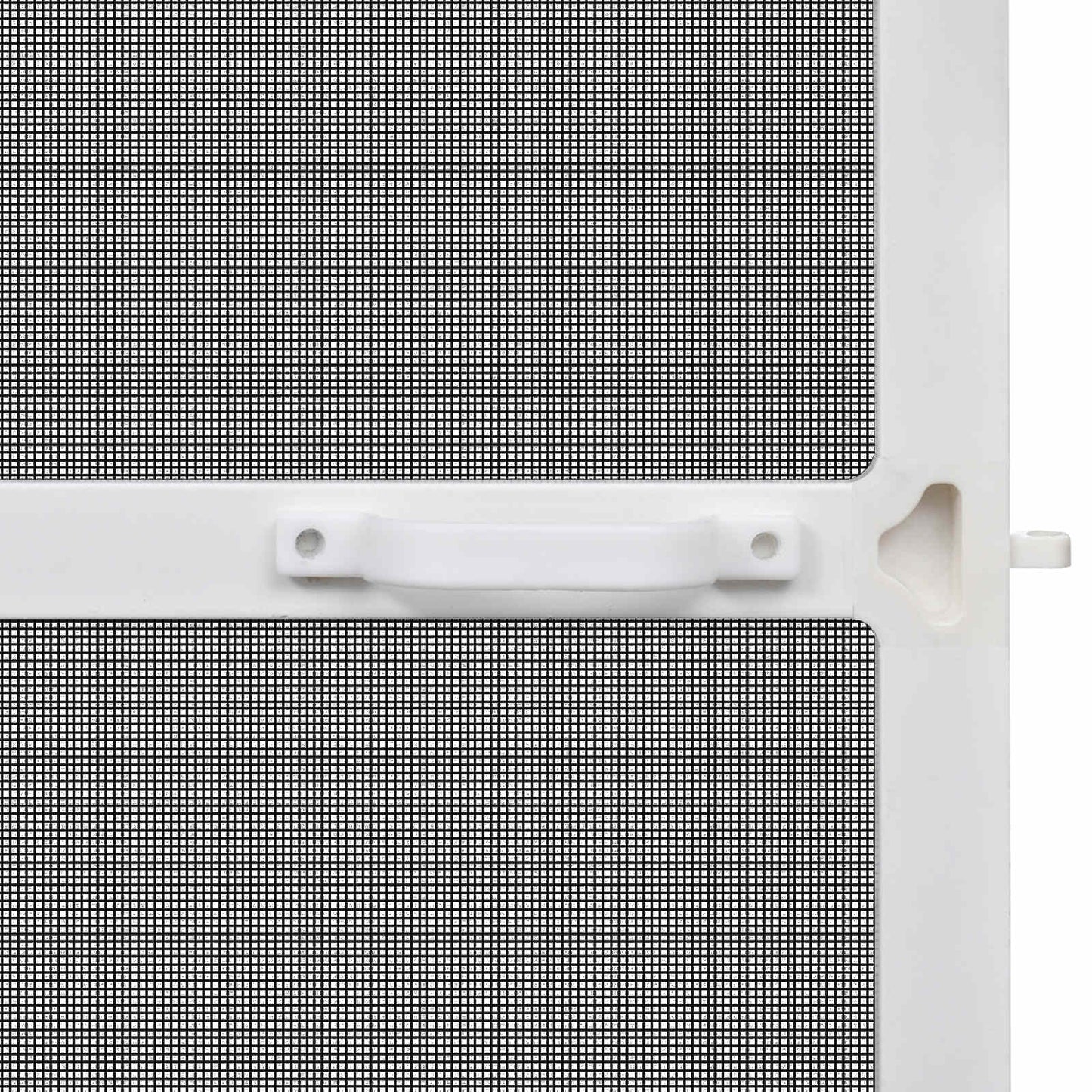 Schermo Insetti a Battente Bianco e Nero 120 x 240 cm | homemem39