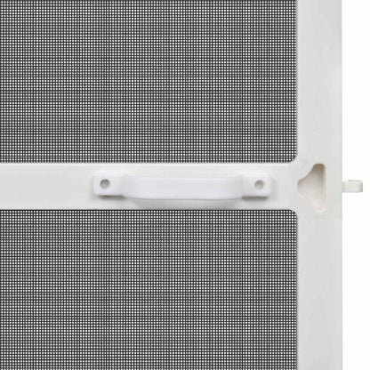 Schermo Insetti a Battente Bianco e Nero 120 x 240 cm | homemem39