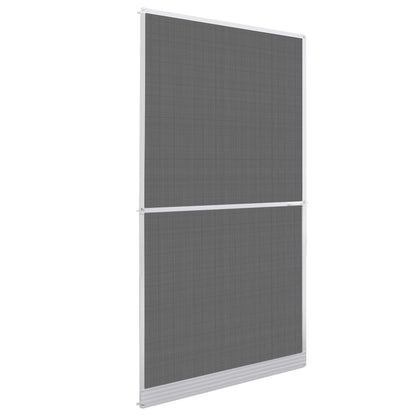 Schermo Insetti a Battente Bianco e Nero 120 x 240 cm | homemem39