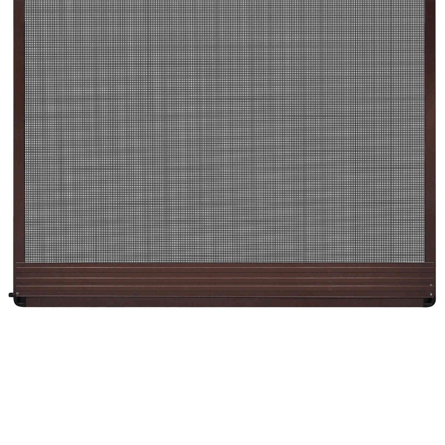Schermo Insetti a Battente Marrone e Nero 120 x 240 cm | homemem39
