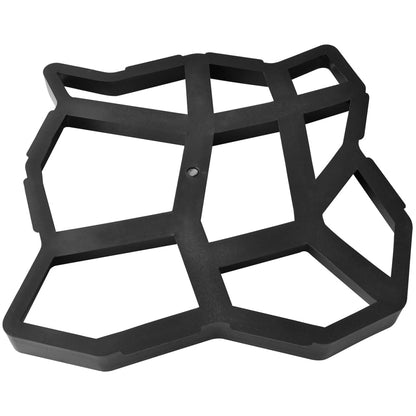 Set 2 pz Stampo pavimentazione giardino 42 x 42 x 4 cm - homemem39