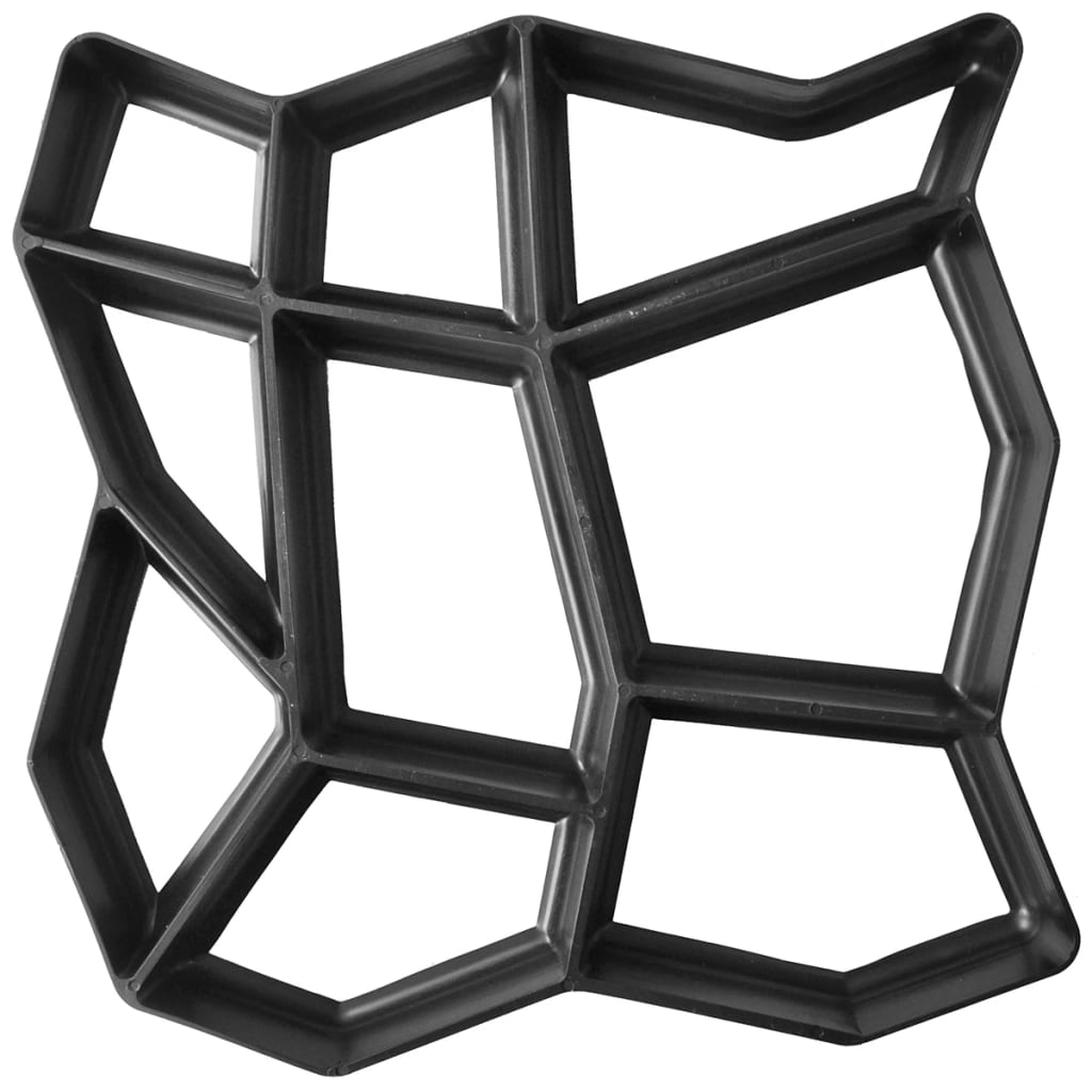Set 2 pz Stampo pavimentazione giardino 42 x 42 x 4 cm | homemem39
