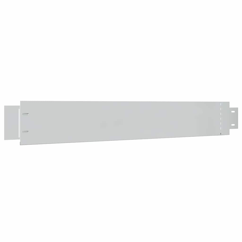 Set 5 pz Bordo prato flessibile in acciaio galvanizzato 100 x 14 cm | homemem39
