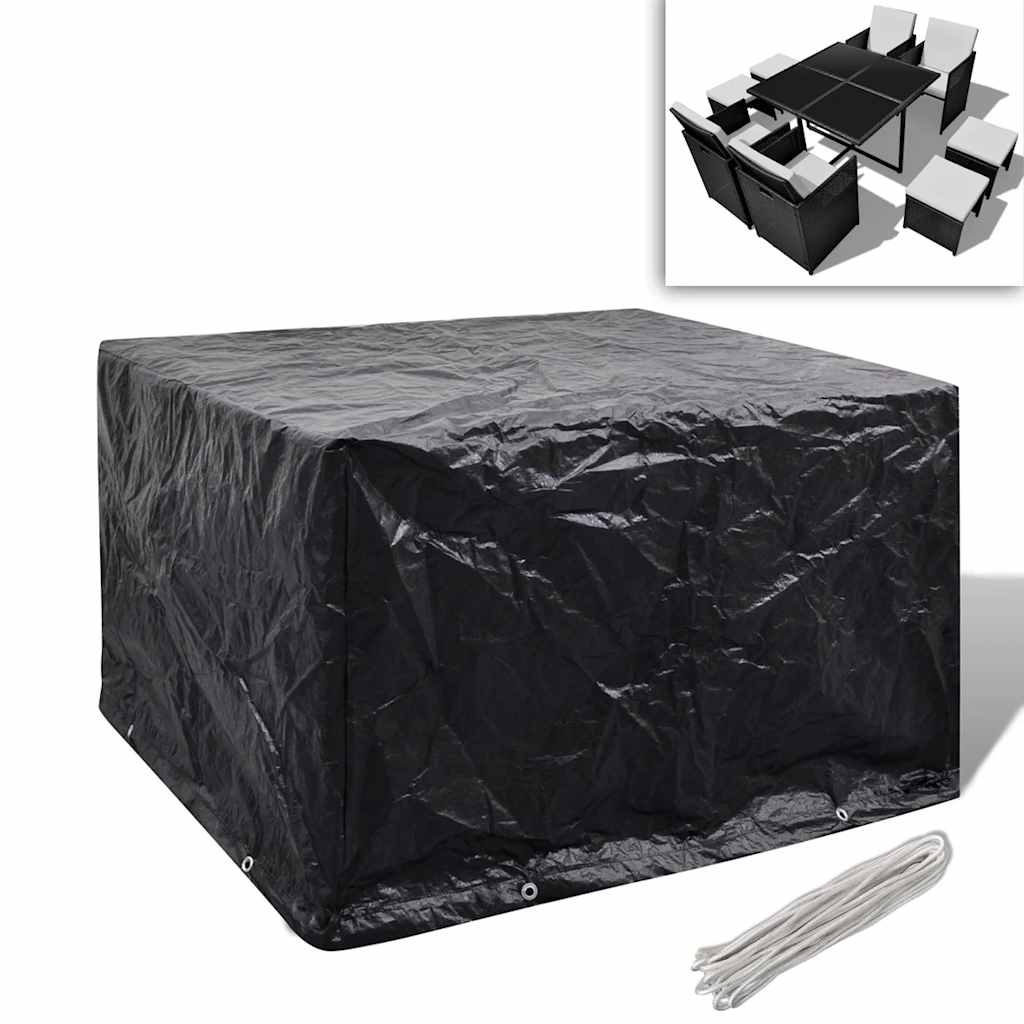 Copertura per Mobili da Giardino con 8 Occhielli 113x113x73 cm | homemem39