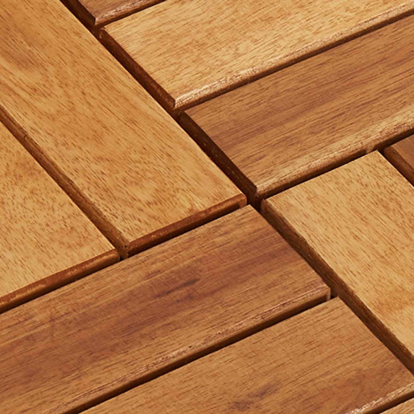 Piastrella per Decking 10 pcs Marrone 30 x 30 cm | homemem39