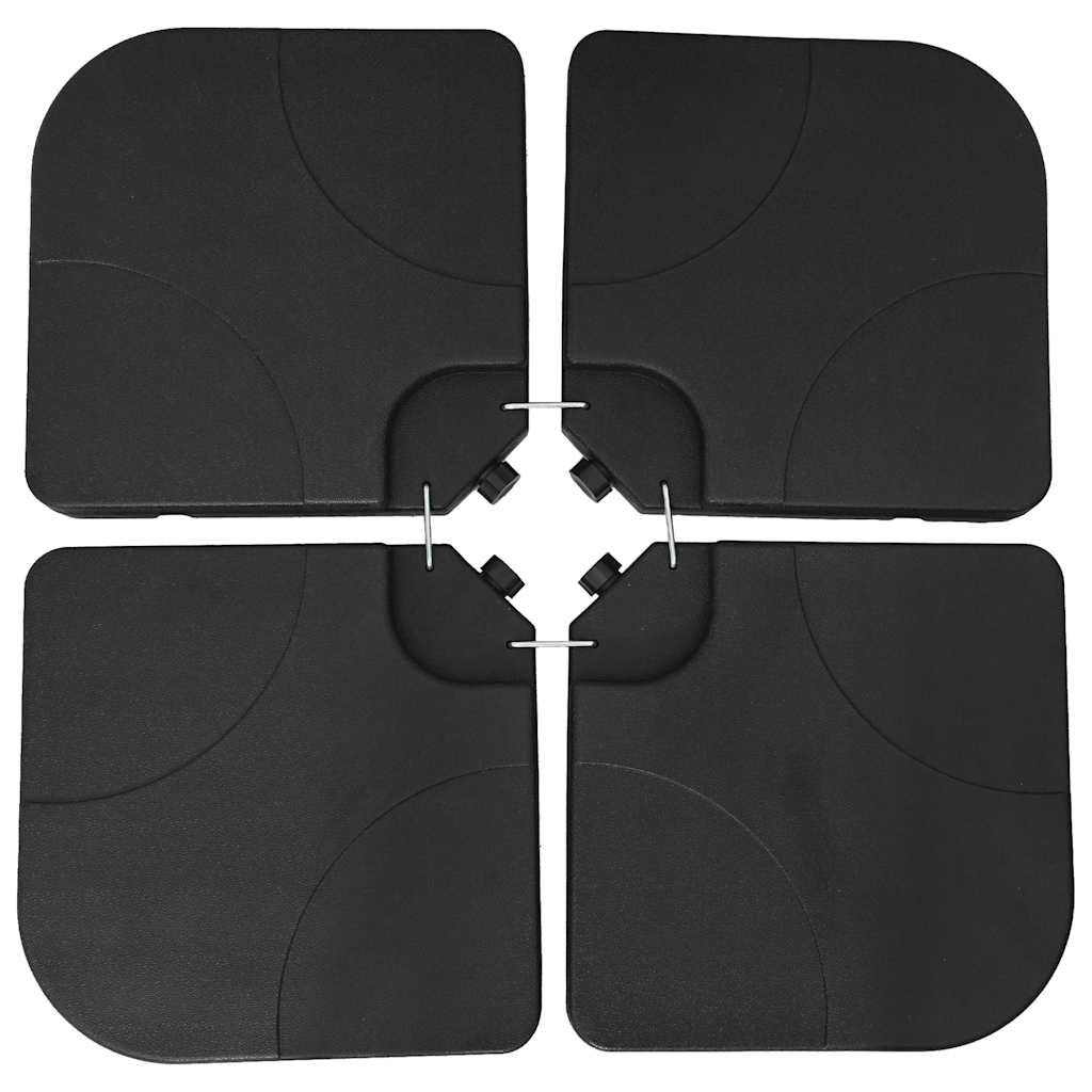 Base per Ombrellone Portatile Riempibile con Sabbia/Acqua 60 L - homemem39