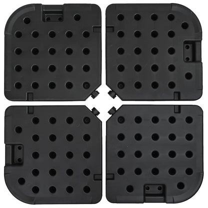 Base per Ombrellone Portatile Riempibile con Sabbia/Acqua 60 L - homemem39