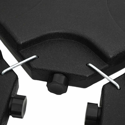 Base per Ombrellone Portatile Riempibile con Sabbia/Acqua 60 L - homemem39