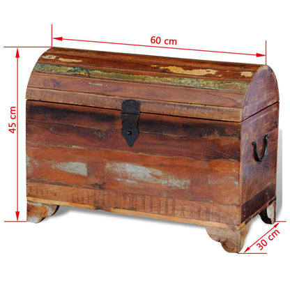 Cassa di Stoccaggio in Legno Massello di Recupero | homemem39