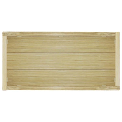 Letto Rialzato 100x50x40 cm in Legno Rettangolare