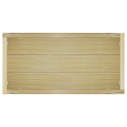 Letto Rialzato 100x50x40 cm in Legno Rettangolare