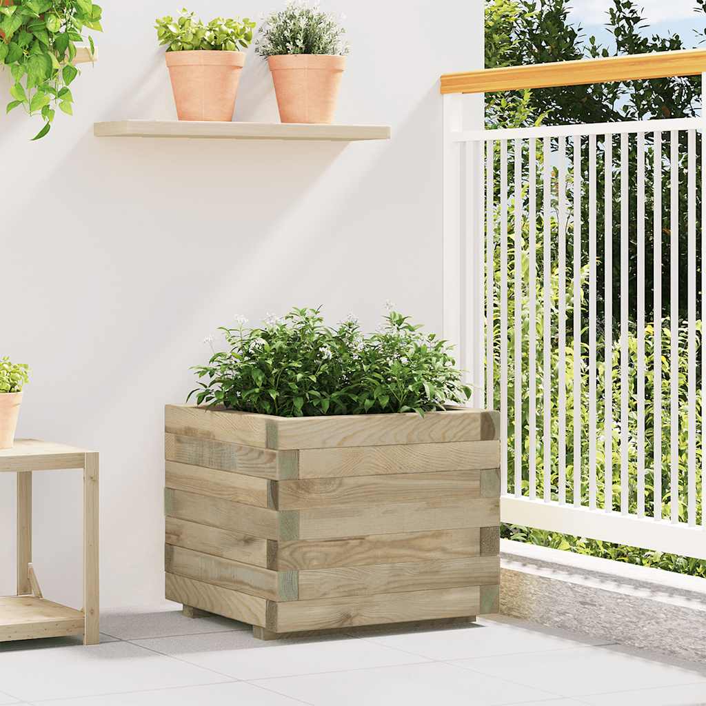 Letto Rialzato 50x50x40 cm Quadrato in Legno | homemem39