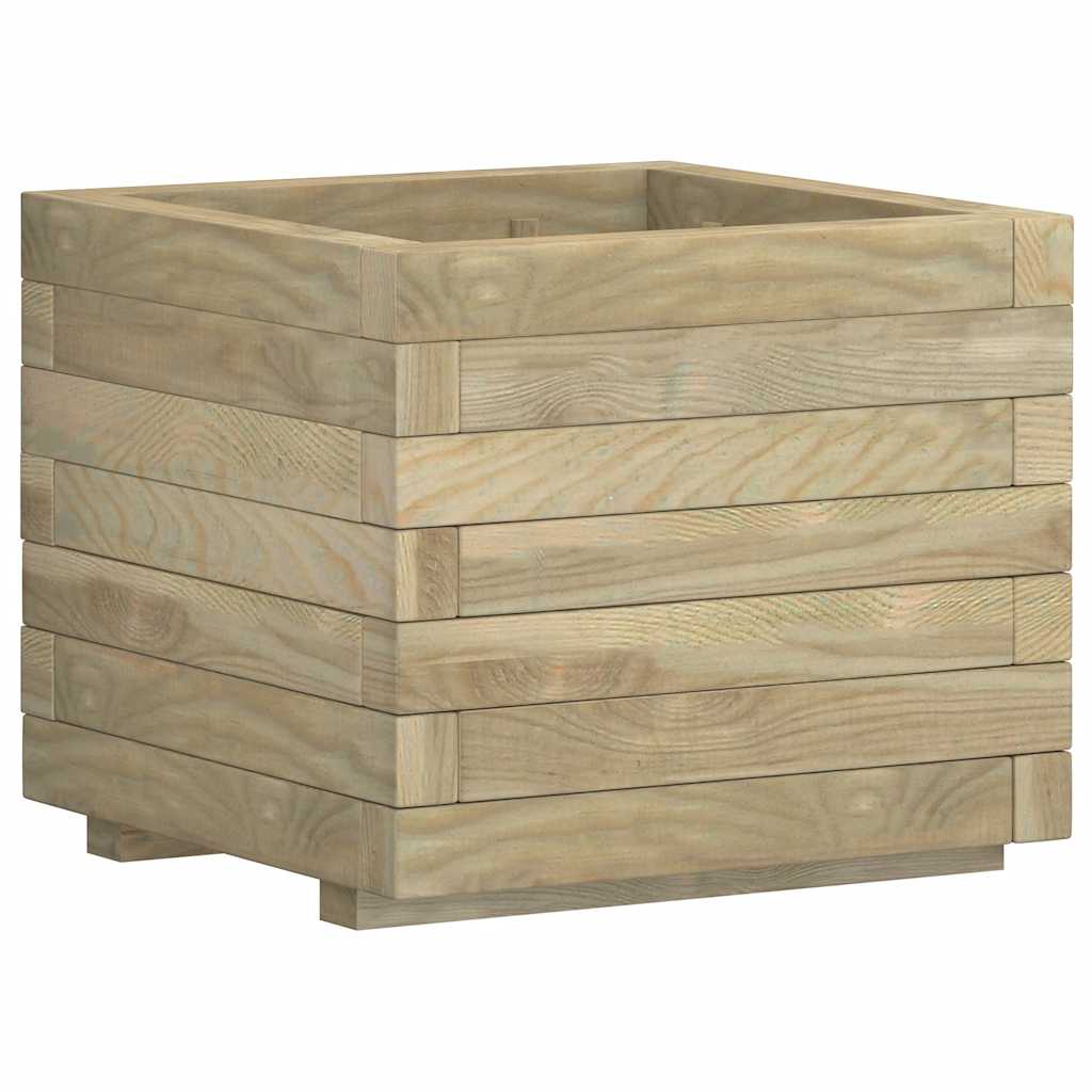 Letto Rialzato 50x50x40 cm Quadrato in Legno